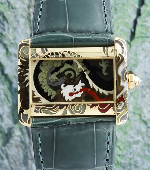 (image for) RARE 100% ORIGINAL CARTIER ENAMEL DIAL LIMITED EDITION 20 PIECES / 2601